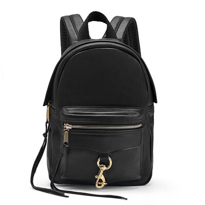 

Rmrebecca Double shoulder bag top layer leather new bag European&American fashion&leather backpack