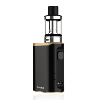 

ECT C40 MINI Kit Electronic Cigarette Kit Starter Kit 40W Vape Kit 2ml Elfin Atomizer Oil Tank Top-filling 1800mAh Battery E-cig K