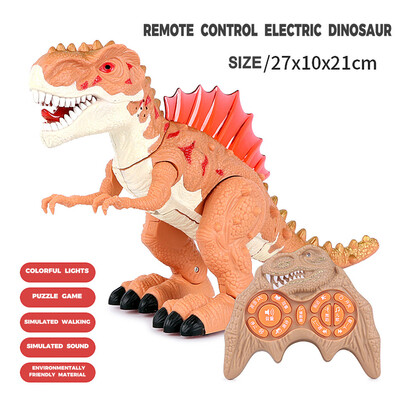 

Siaonvr Remote Control Walking Dinosaur Toy Simulation Dinosaur Educational Toys