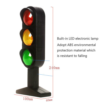 

Traffic lights toy 24cm road signs children model simulation scene teaching traffic light signal lamp toy voice live toys