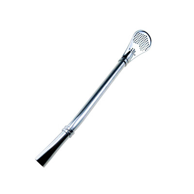 

Creative Stainless Steel Straw Tea Spoon Filter Mate Tea Drinking Straws Metal Tea Tool Home Bar Coffee Spoon Accessories