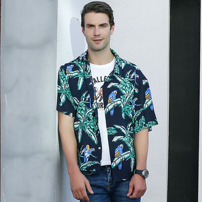 

Tailored Summer Mens Leisure Short-sleeved Mens Comfortable Leisure Shirt Tops