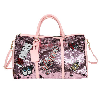 

Tailored Unisex Fashion Leisure Bling Large Capacity Handbag Travel Luggage Bag