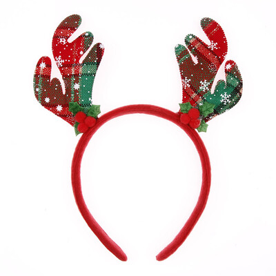 

Women Girls Cute Christmas Headband Lovely Antlers Xmas Hat Headbands Merry Christmas Decaration Ornaments Party Festval Gifts