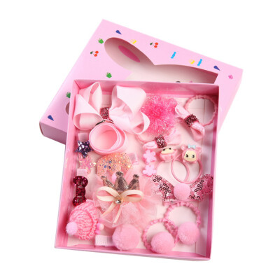 

12pcslot Newly Design Cute Bow Hair Clips Baby Girls Hair Accessories Kid Headdress Kids Hair Rope Headwear