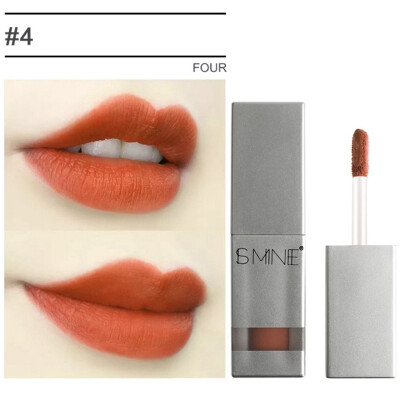 

Women Sexy Red Lipstick Moisturizing Waterproof Long-Lasting Matte Lip Gloss High-Grade Silver Tube Lip Glazed Makeup 2019