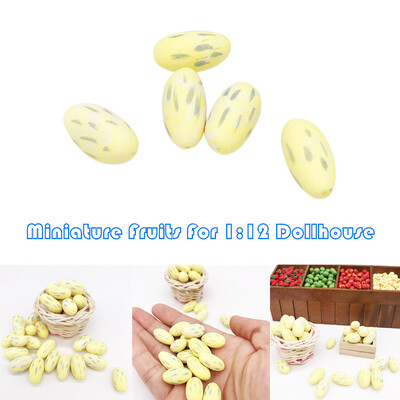 

YIWULA5Pcs 112 Dollhouse Miniature Fruit Cantaloupe Kitchen Dining Model Set Play Toy