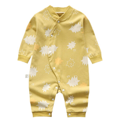 

Newborn 100 Cotton Baby Romper Infant Toddler Floral Print Clothes Autumn Long Sleeve Kids Jumpsuit Baby Boy Girl Clothing