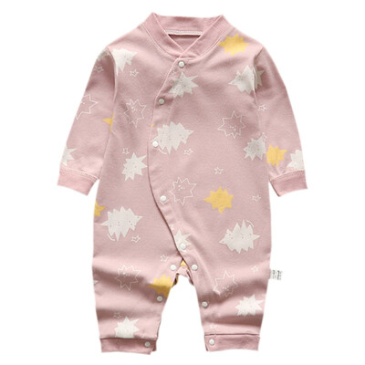 

Newborn 100 Cotton Baby Romper Infant Toddler Floral Print Clothes Autumn Long Sleeve Kids Jumpsuit Baby Boy Girl Clothing