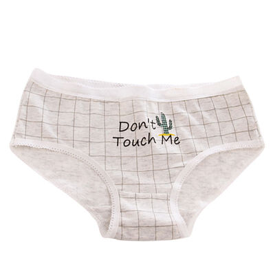 

Women Panties underpants Cotton Female Underwear Sexy Briefs Plus Size High Qualit Lingerie Striped Print Intimates