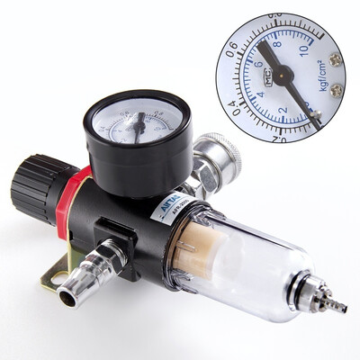 

14" BSP Air Compressor Moisture Trap Oil Water Filter Regulator Lubricator