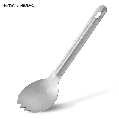 

EDCGEAR Flatware Outdoor Titanium Spork Camping Spoon