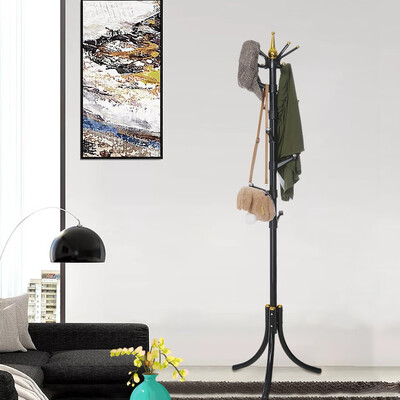 

Gobestart Coat Rack Purse Rack Hall Tree With 14 Rotating Plastic Hooks Entryway Hat Rack