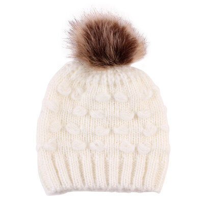 

Baby Hats With Pom Cute Beanie Cap For Baby Girl Boy Winter Children Hat Toddler Knit Baby Accessories