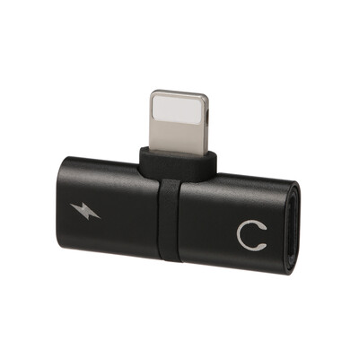 

2 to 1 Headphone & Charger Adapter for iPhone 7 8 X Xs XsMax XR 8 Pins Plug & Play Audio & Charge Adapter Music & Charge