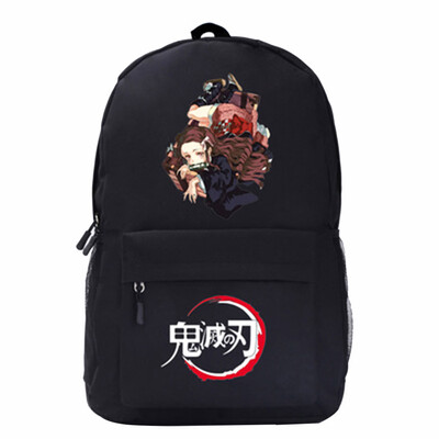 

Demon Slayer Kimetsu no Yaiba School Bag Anime Large Capacity Backpack for Travel Hiking Outdoor Camping Daily Use
