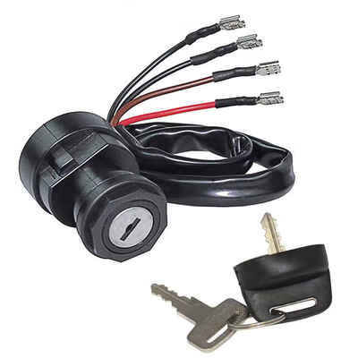 

Ignition Key Switch Motorcycle Accessory for Polaris Trail 250 1993 1994 1995 ATV