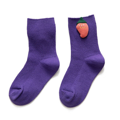 

Autumn Kids Socks 1Y-8Y Cartoon Soft Soled Boys Girls Cartoon Design Cotton Infant Toddler Anti-slip Floor Socks 6 Colors Warm