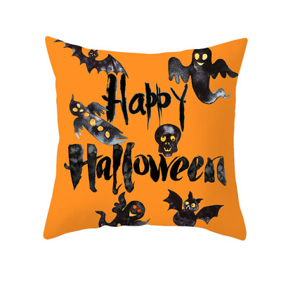 

〖Follure〗Halloween Pumpkin Throw Pillow Cover Pillowcases Decorative Sofa Cushion Cover