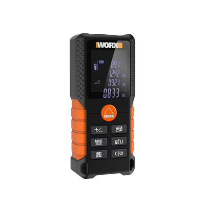 

WORX laser range finder WX087 home installed hand-held high-precision measuring ruler measuring room electronic ruler infrared measuring instrument Wicks hardware tools