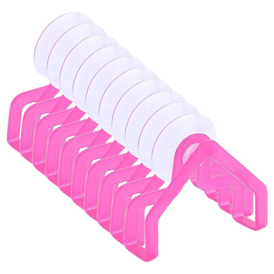 

Toponeto ish Cloths Rack Suction Sponge Holder Clip Rag Storage Rack 5PCS
