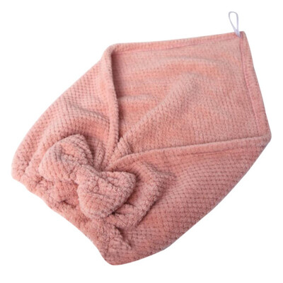 

Women Fast Drying Hair Cap Shower Caps Soft Absorbent Twist Turban Pineapple Hair Wrap Hat