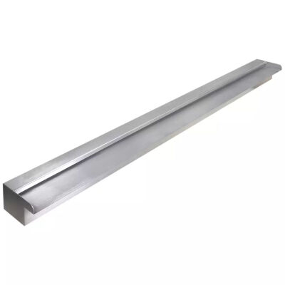 

Rectangular Waterfall Pool Fountain Stainless Steel 59"