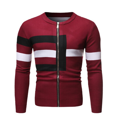 

Toponeto Mens Autumn Winter Warm Pullover Print Knitted Sweater Blouse Tops