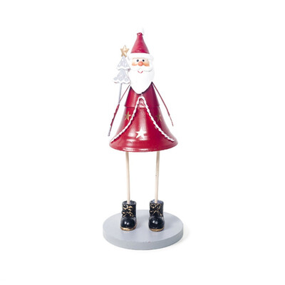 

Desktop Christmas Elk Santa Claus Shape With Base Home Decoration With Bell Ornaments Novelty Decor