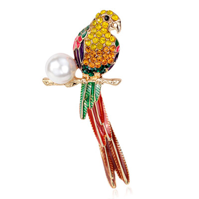 

New Birds Shape Fashion Pearl Brooch Pin Wedding Party