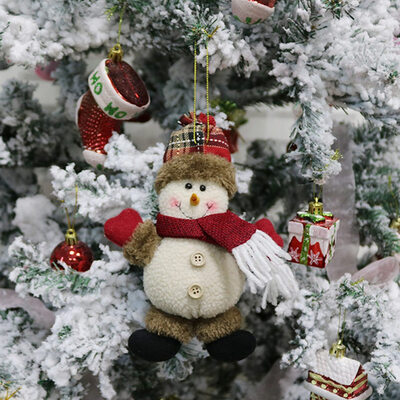 

Cute Santa Claus Snowman Tree Toy Doll Hang Merry Christmas Ornaments Christmas Gift Christmas Decorations For Home New Year