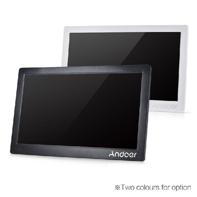 

Andoer 156inch Digital Photo Frame 1920 1080 HD Advertising Machine Full View IPS Screen Support Random Play with Remote Christ