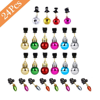 

Beard Ornaments Colorful Facial Hair Baubles Clips For Women Men Holiday Decorations Christmas Festival Gift