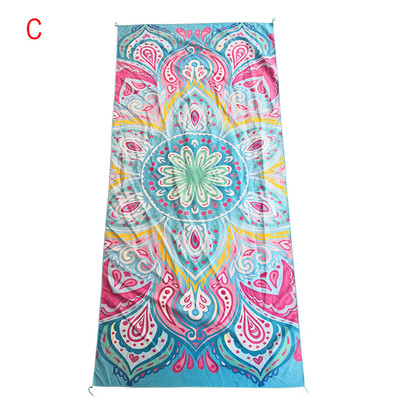 

Toponeto Cute Double-Sided Printed Beach Towel Poncho Swimwear Pool Blanket