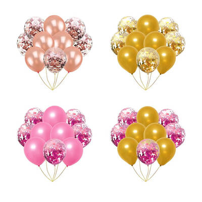 

10pcs Confetti Latex Balloon Sets for Baby Shower DIY Love Wedding Engagement Birthday Party Decoration