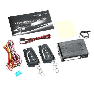 

Car Alarm Systems Auto Remote Central Kit Central Locking with Remote Control Door Lock Vehicle Keyless Entry System