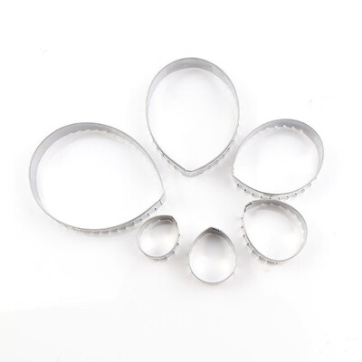

Rose Leaf Cutting Die Stainless Steel Cutters Sugar Pastry Baking Mould Fondant Mold Sandwich Craft DIY