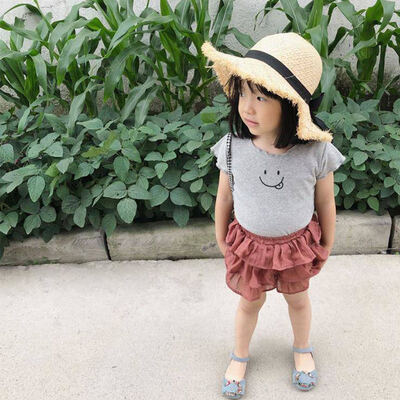 

Cute Children Baby Kids Girls Lovely Mesh Layers Design Elastic Short Skirts Dresses