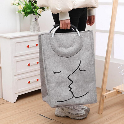 

Toponeto Nice Waterproof Laundry Clothes Basket Storage Basket Folding Storage Box