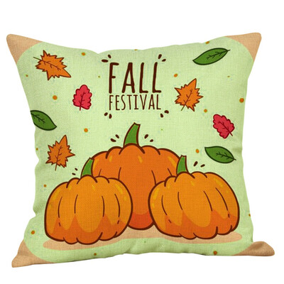 

〖Follure〗Halloween Home Car Bed Sofa Decorative Letter Pillow Case Cushion Cover