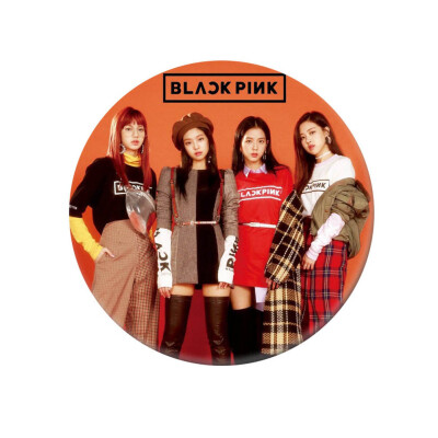 

KPOP BLACKPINK Same paragraph Personalized Round Badge Super Cute Bag Pendant Boys Girls Accessories Hot Gift for Fan