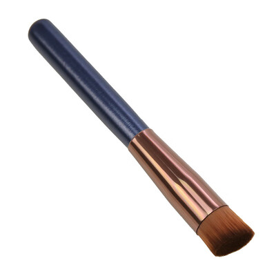 

BB Cream Makeup Foundation Multifunctional Wooden Handle Flat Head Concealer Makeup Brushes