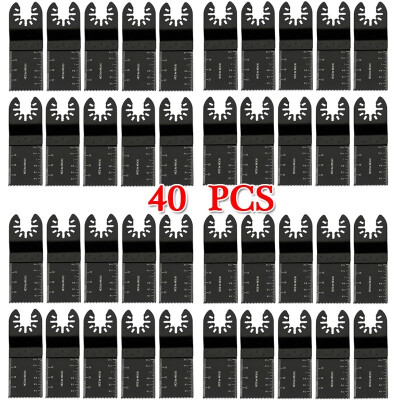 

40302010Pcs Bi-metal Straight Wood Cutting Oscillating Multi Tool Saw Blades Kit