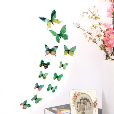 

Gobestart 3D DIY Wall Sticker Stickers Butterfly Home Decor Room Decorations New BU