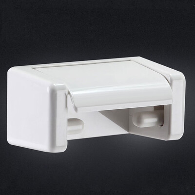 

〖Follure〗Useful ABS Square Bathroom Toilet Paper Holder Tissue Holder Box