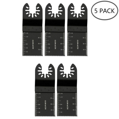 

3020105PCS 34mm Bi-metal Straight Wood Mix Oscillating Saw Blade Carbon Steel Coarse Saw Blades Cutter Multitool Power Tool Kit