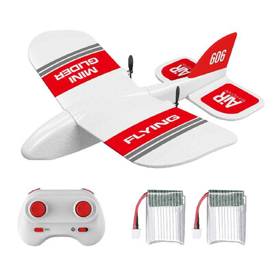 

KF606 24G RC Airplane Flying Aircraft for Beginner EPP Foam Glider Fixed Wing Airplane RTF Foam Plane Remote Control Gliding Air