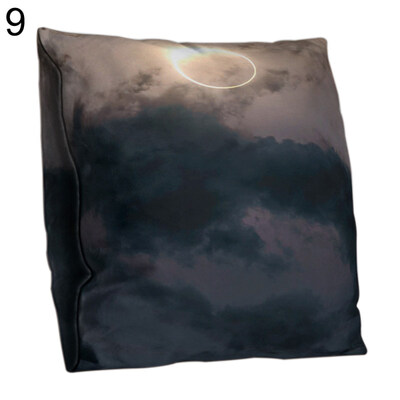 

Double-sided Printed Tree Moon Mountain Pillow Case Cushion Cover Sofa Bed Decor
