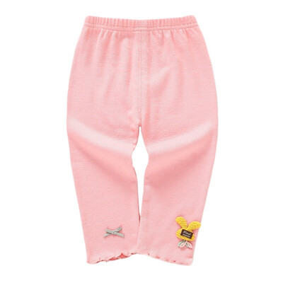 

Autumn Girls leggings Pants Cotton Leggings Elastic Waist Cartoon Animal Design Toddler Bottom