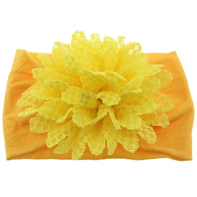 

New Baby Girls Big Lace Floral Design Headband Headwear Apparel Photography Prop Party Gift